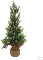 gerimport-decoratie-kerstboom-17-x-55-cm-jute-groen-naturel