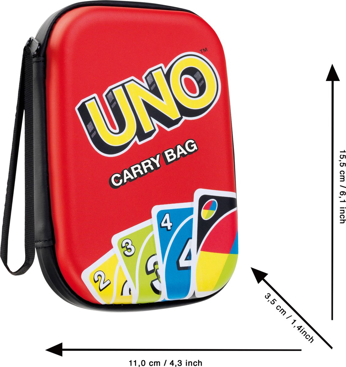 Klein Toys UNO-draagtas - Draagtas voor kaarten - Uno kaarten niet inbegrepen — afbeelding 2