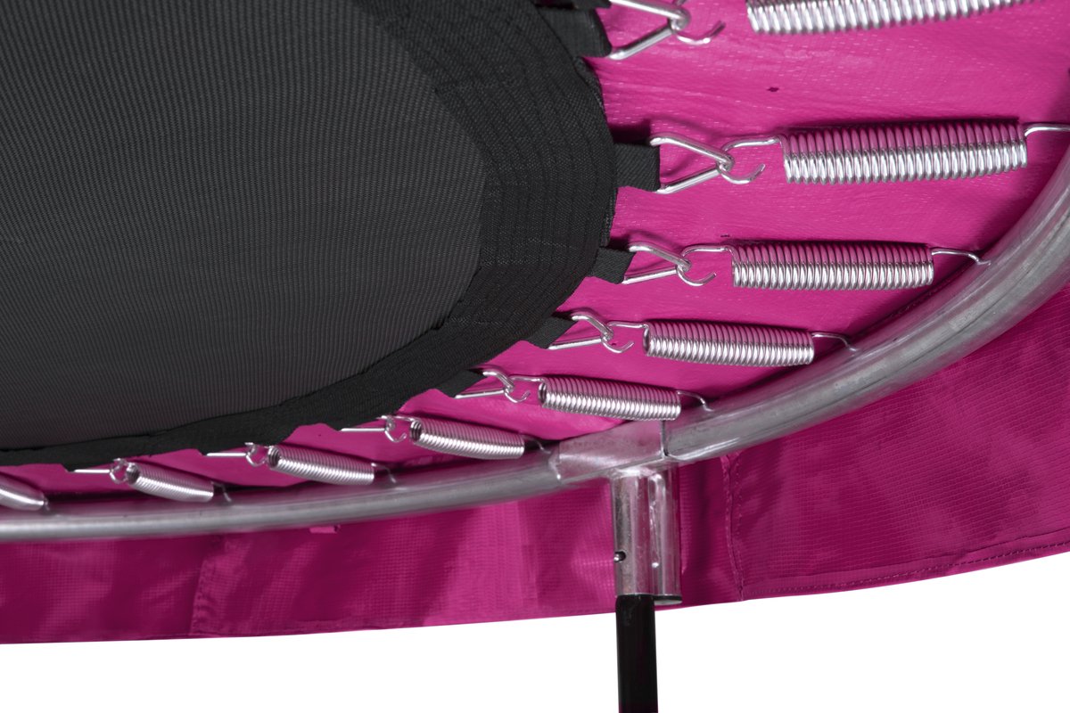 Salta Comfort Edition - ø 153 cm - Ronde trampoline met veiligheidsnet - Roze - Mini/Kleine trampoline voor kinderen — afbeelding 6