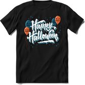 Halloween T-Shirt | Horror Liefhebber Kleding Kado Heren / Dames | Perfect Weerwolf , Monster , Vleermuis en Pompoen Cadeau Shirt | Grappige Zinnen, Spreuken en Teksten | Maat L
