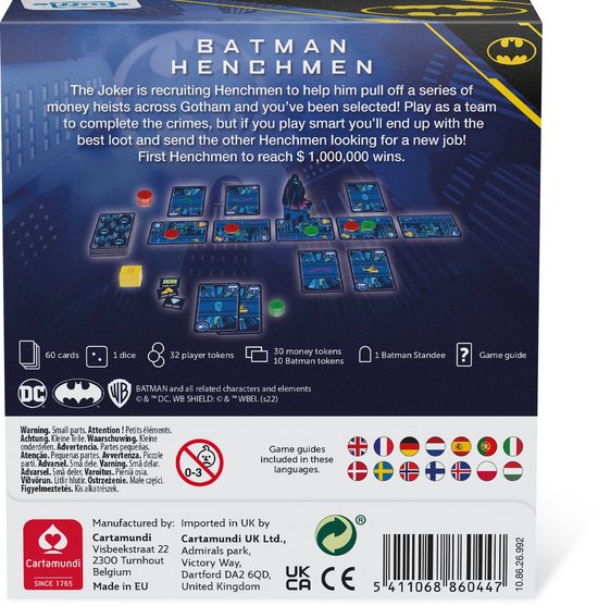 Thumbnail van een extra afbeelding van het spel Shuffle - Batman Henchmen - Hero Card Games - Kaartspel
