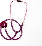 Stethoscoop voor verpleegkundige DUAL - Dubbelzijdig - Kleur Paars - verpleegster stethoscoop - Nurse Stethoscope