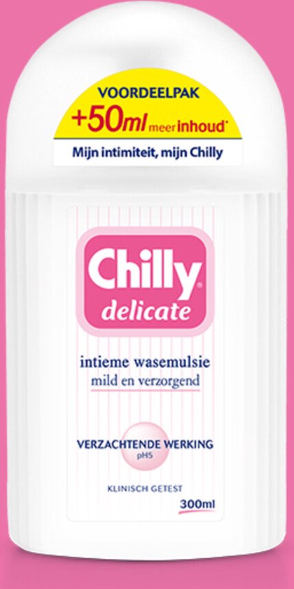 3x Chilly Wasemulsie Delicate 300 ml