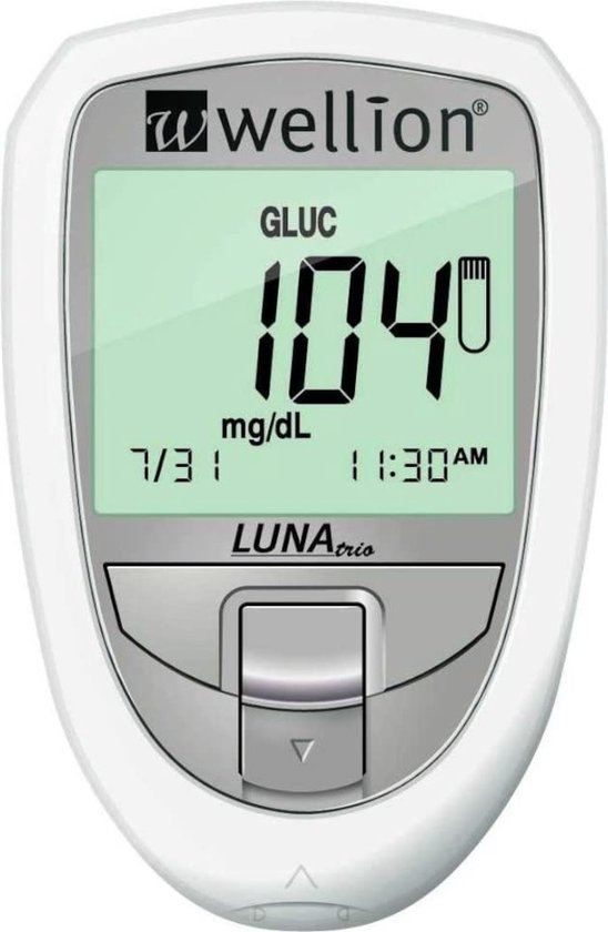 Wellion Luna Trio 3-in-1 glucosemeter startpakket