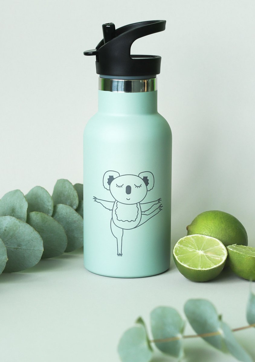 Water Bottle Koala / colour green