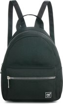 YLX Mini Backpack voor dames. Zwart. Recycled Rpet materiaal. Gerecyclede plastic flessen. Eco-friendly. Mini rugzak - dames - vrouwen - tieners - meiden