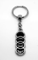 Audi Sleutelhanger Metalen | Audi Logo | Keychain Audi