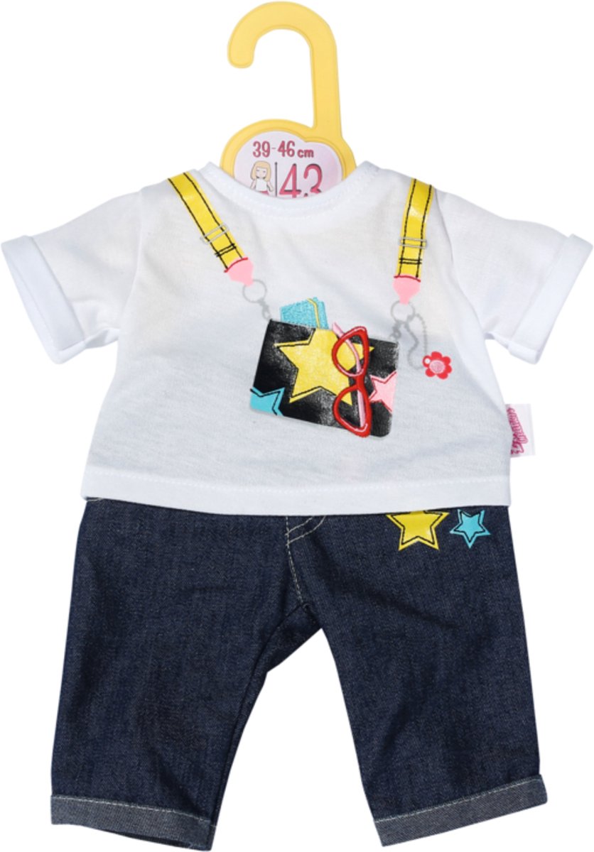 Dolly Moda - Jeans Broek - Poppenkleding - 43cm