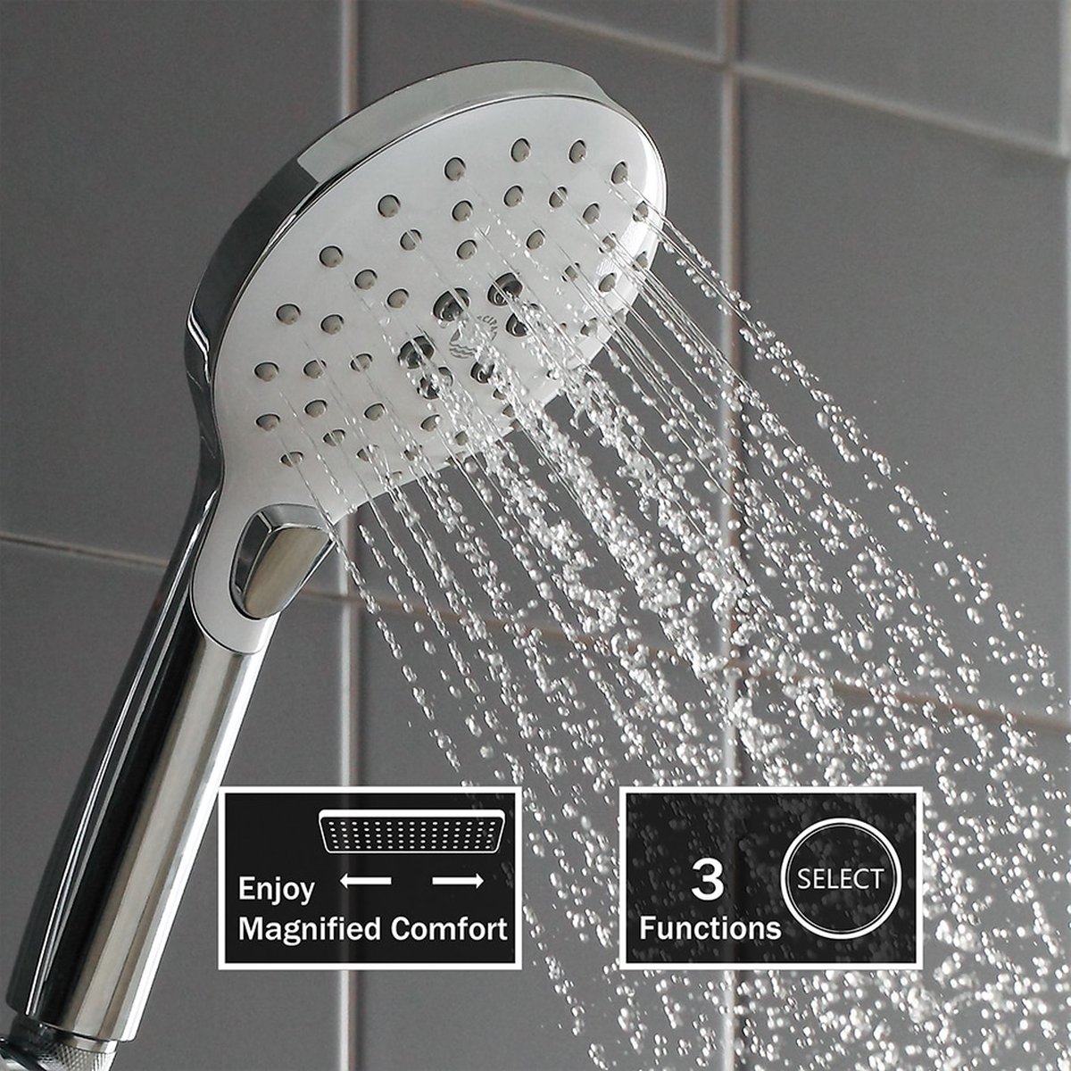 Accueil Salle de bain Lavabo Robinet Pulvérisateur Eau Robinet Extension  Buse Réglable Douche Set Sucker Mural Pratique à Installer