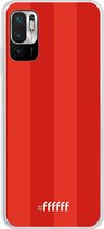 6F hoesje - geschikt voor Xiaomi Redmi Note 10 5G -  Transparant TPU Case - FC Twente #ffffff