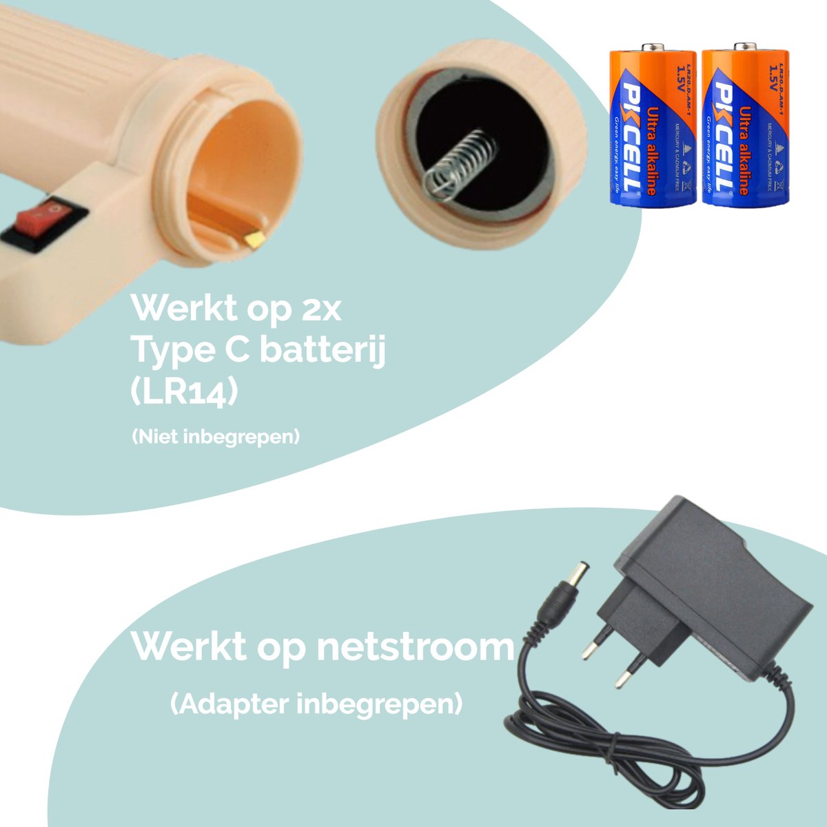 Aquarium Stofzuiger en Aquarium Pomp - 230V - Aquarium Schoonmaken — afbeelding 4
