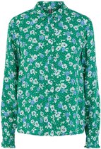 Pieces Blouse Pcvatilda Ls Shirt Bc 17124377 Shady Glade/whith Flower Dames Maat - S