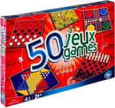Doos met 50 spellen voor kinderen en volwassenen franstalig