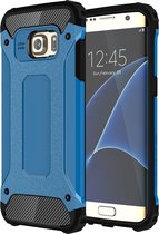 Samsung Galaxy S7 Edge Hoesje - Mobigear - Outdoor Serie - Hard Kunststof Backcover - Blauw - Hoesje Geschikt Voor Samsung Galaxy S7 Edge