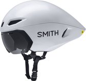 HELM JETSTREAM TT WHITE MATTE WHITE 59-62 L INCLUSIEF 2 LENZEN