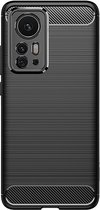 Cazy Xiaomi 12 Pro hoesje - Rugged TPU Case - zwart