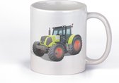Mok met Trekker | bedrukking tractor | leuke verjaardagsmok voor jongen | boer | boerin | meisje | cadeaumok | boerderijmok