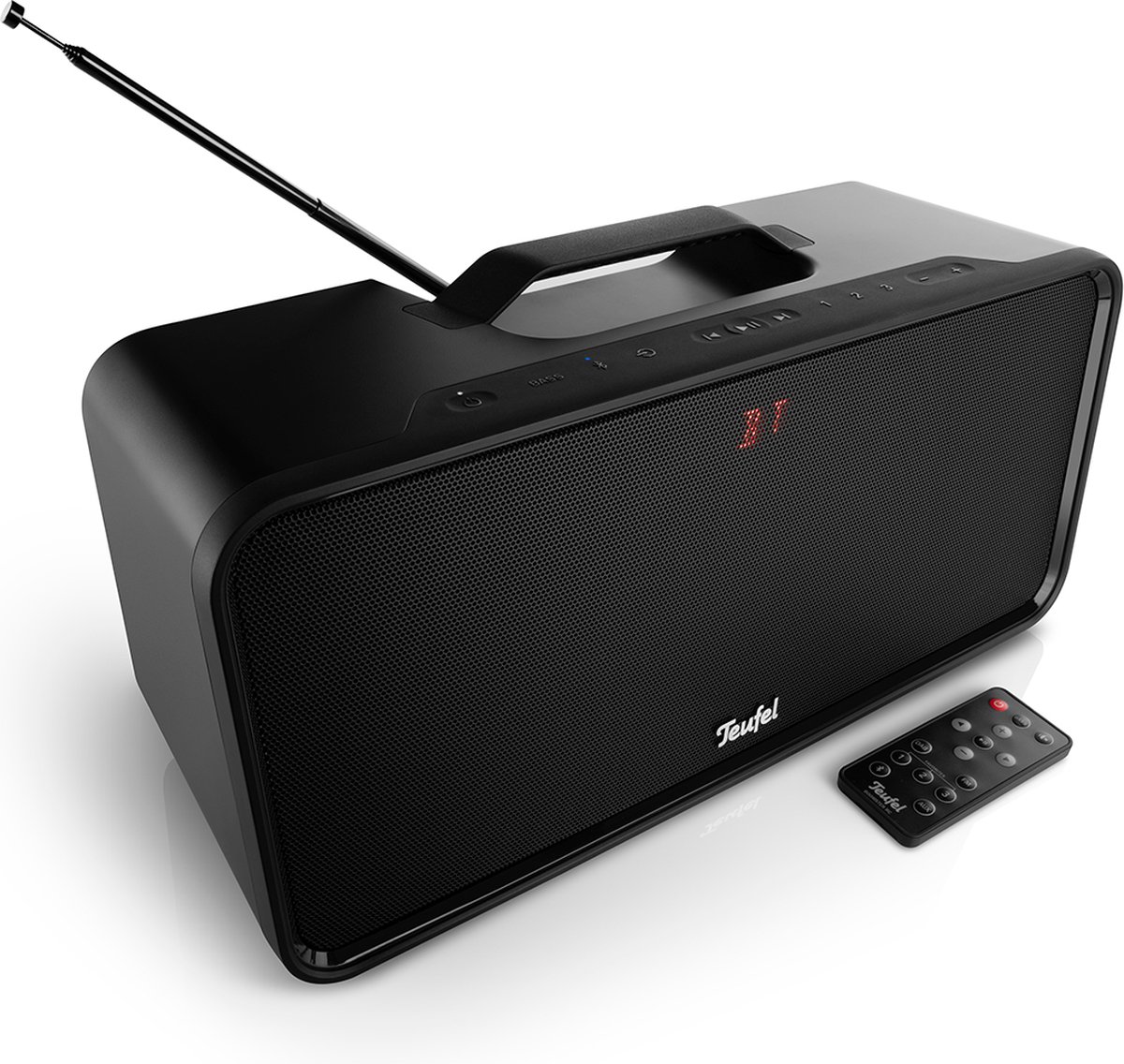 Teufel BOOMSTER - Krachtige bluetooth 2.1 stereo speaker met DAB+ en lange speelduur - zwart