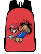 Super Mario tekening Rugzak - Kick -Budget Kinderrugzak- Schoooltas - Rugtas - Rugzak