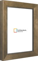 Fotolijst - Chique Brons  - Fotomaat 15x15 - Ontspiegeld glas - Art.nr. 10573115151