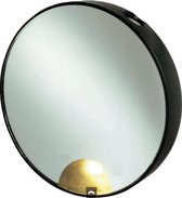Jumada - Spiegel - 10x vergrotende spiegel - Compact - Kleine spiegel - Glas - Zwart