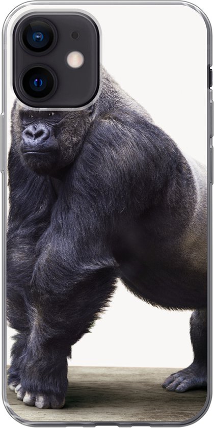 Coque iPhone 12 - Chambre de bébé - Gorilla - Coque en Siliconen pour téléphone