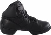 danssneakers splitzool hoog model zwart maat 39