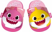 instappers Baby Shark junior polyester roze mt 30-31