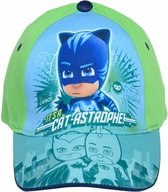 basketbalpet PJ Masks jongens katoen groen/blauw maat 52