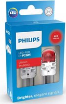 Philips Ultinon Pro6000 BA15s / P21w Red set 11498RU60X2