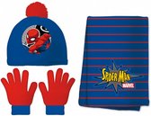 winterset Spider-Man junior katoen rood/blauw 3-delig