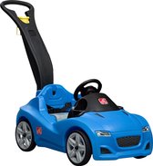 Step2 Whisper Ride Cruiser Loopwagen in Blauw - Duwauto / Loopauto met duwstang - Voor kinderen vanaf 1,5 jaar