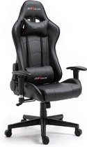 GTRacer Pro - E- Sports - Chaise de jeu - Ergonomique - Chaise de Gaming - Chaise de bureau - Réglable - Racing - Chaise de Gaming - Zwart / Wit