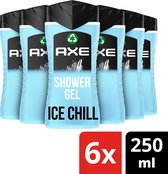 Gel douche Axe Ice Chill - 6 x 250ml - Pack économique