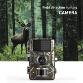 Wildlife Camera Met Nachtzicht - Camouflage Camera - Wildcamera - Wildlife Camera - Incl. 32 GB SD Kaart
