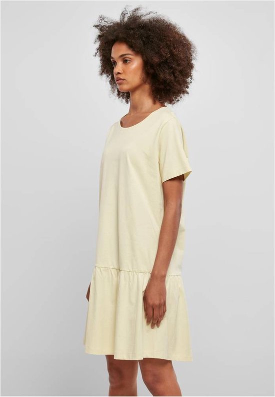 Urban Classics Robe courte - XS- Valance Tee Jaune
