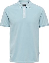 ONLY & SONS ONSTRAVIS SLIM WASHED SS POLO NOOS Heren Poloshirt - Maat XXL