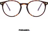 PHRAMES® - Gaia Tortuga – Beeldschermbril – Computerbril - Blauw Licht Filter Bril - Blauw Licht Bril – Gamebril – Dames - UV400 - Voorkomt Hoofdpijn en Vermoeidheid