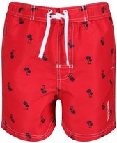 zwembroek Skander II jongens polyester rood mt 170/176