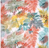 sjaal Floral dames 90 x 90 cm polyester