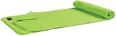 wintersjaal Deluxe 150 x 30 cm fleece groen