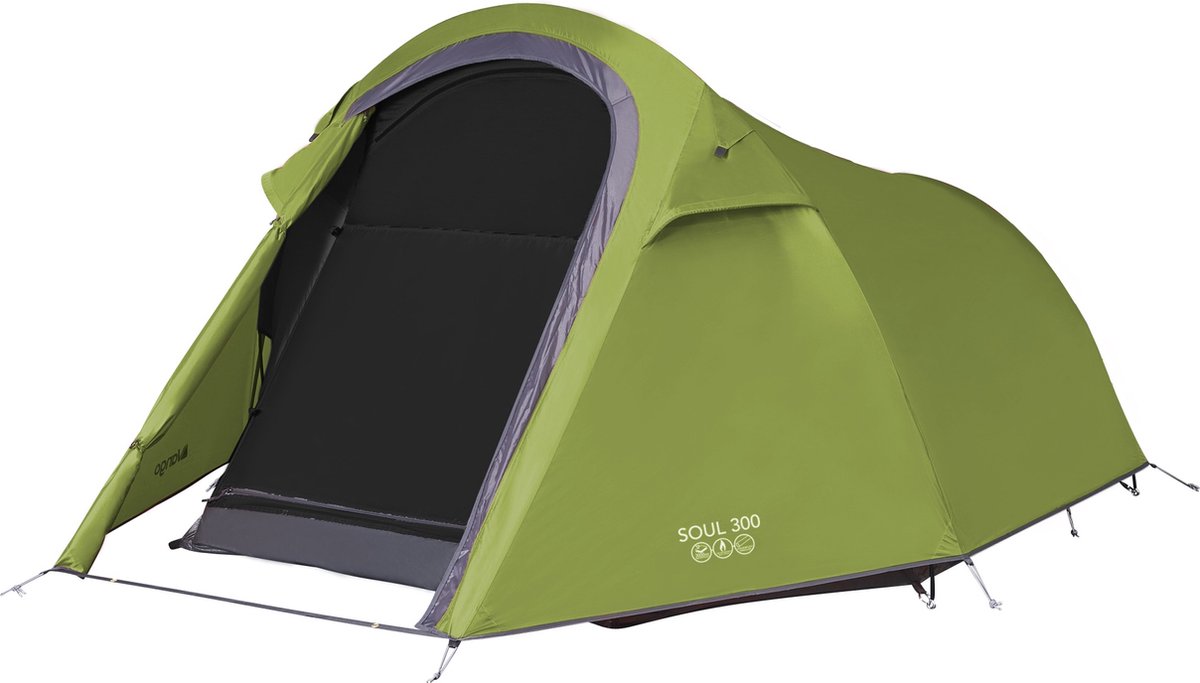 Vango Soul 300 - Trekking Koepel Tent 3-persoons - Groen