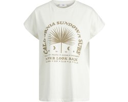 JJXX JXASTRID SL BOXY PRINT TEE Dames T-shirt - Maat S