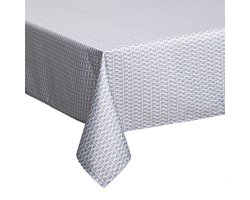 Atmosphera Tafelkleed Volup anti vlek - 140 x 240 cm - Grijs - Anti vlekken