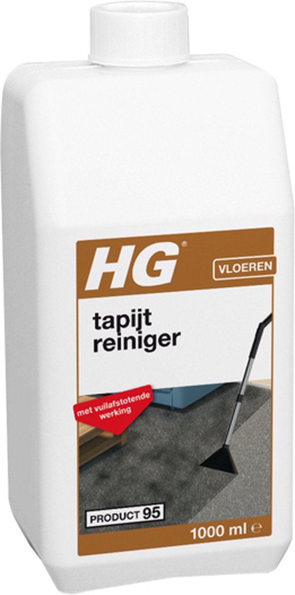 HG Tapijt- en Bekledingreiniger - 1000 ml - 2 Stuks ! - HG
