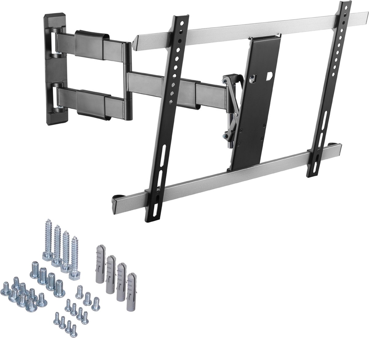 TV beugel - Monitor beugel - Kantelbaar - Draaibaar - 32 t/m 60 inch - Mat zwart - Allteq