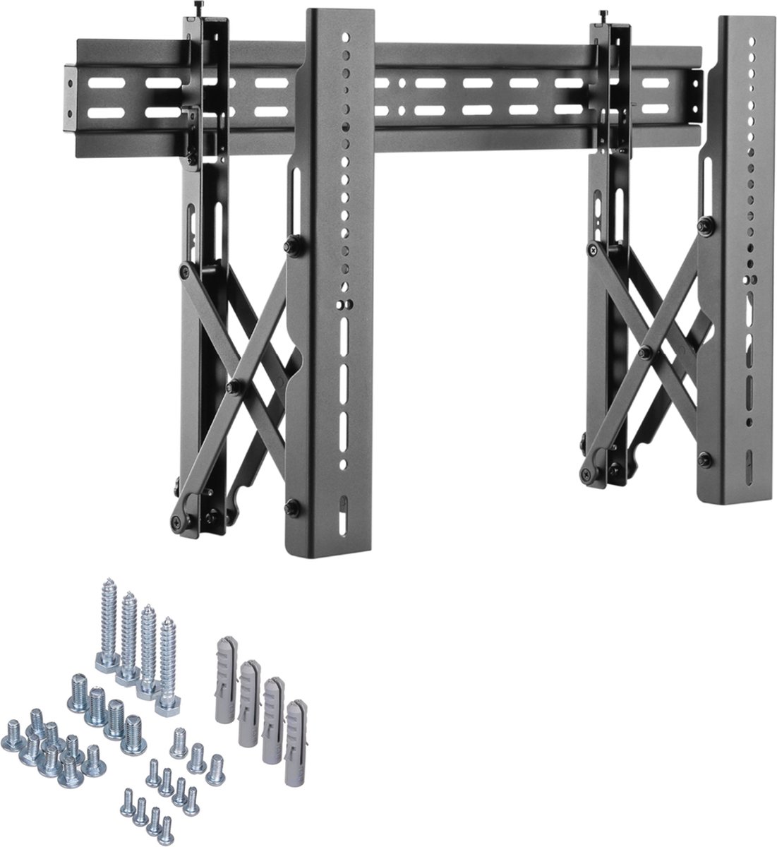 Allteq TV-beugel - 39 t/m 70 Inch - Alleen kantelbaar - VESA 200mm x 200mm t/m 600mm x 400mm
