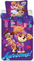 Dekbed Paw Patrol - Team Awesome! (100 x 135 met kussensloop) Dekbed Paw Patrol - Team Awesome! (100 x 135 met kussensloop)