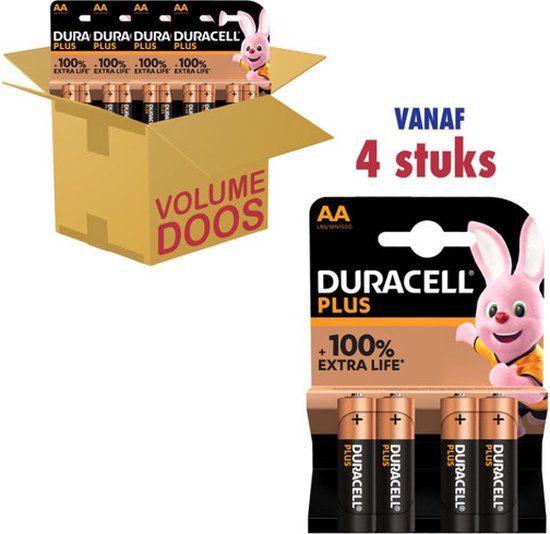 DURACELL - Piles AA-4 –