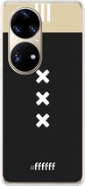 6F hoesje - geschikt voor Huawei P50 Pro -  Transparant TPU Case - AFC Ajax Uitshirt 2018-2019 #ffffff